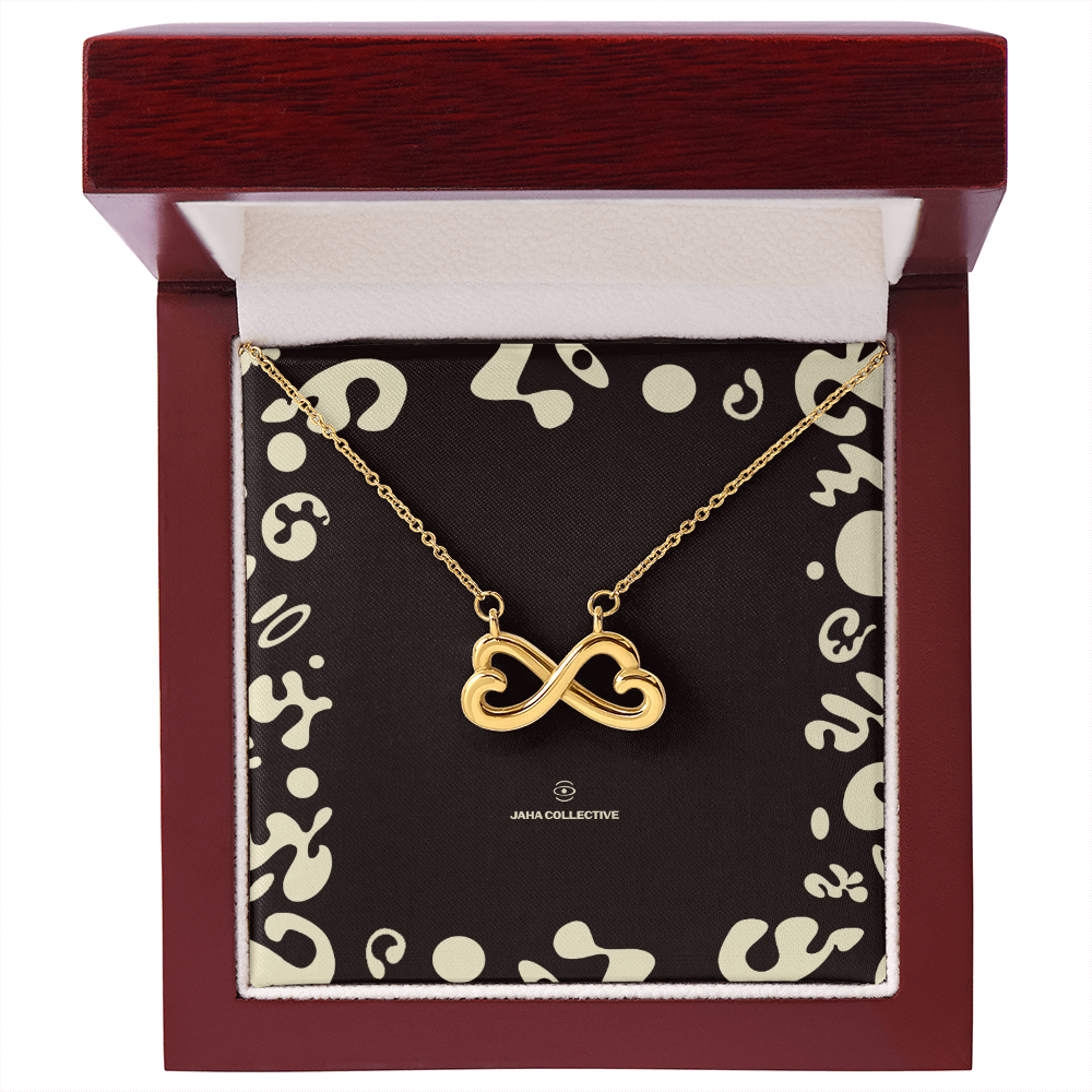 Adorn'd Endless Love Necklace - 18K Yellow Gold - Luxury Box