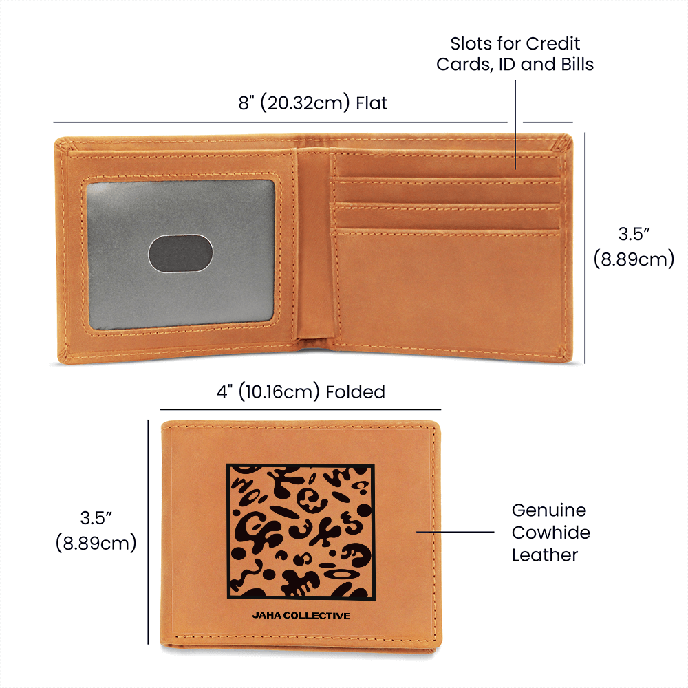 Adorn'd Graphic Leather Wallet