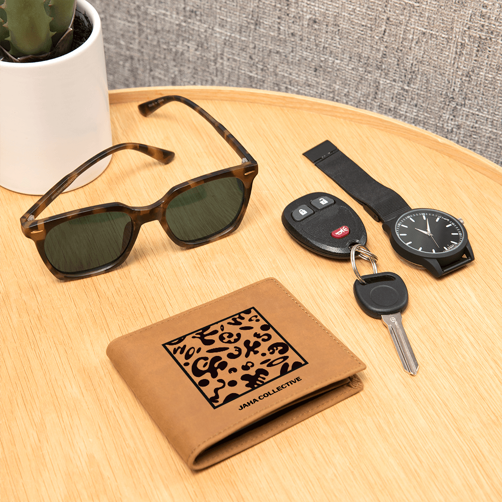 Adorn'd Graphic Leather Wallet