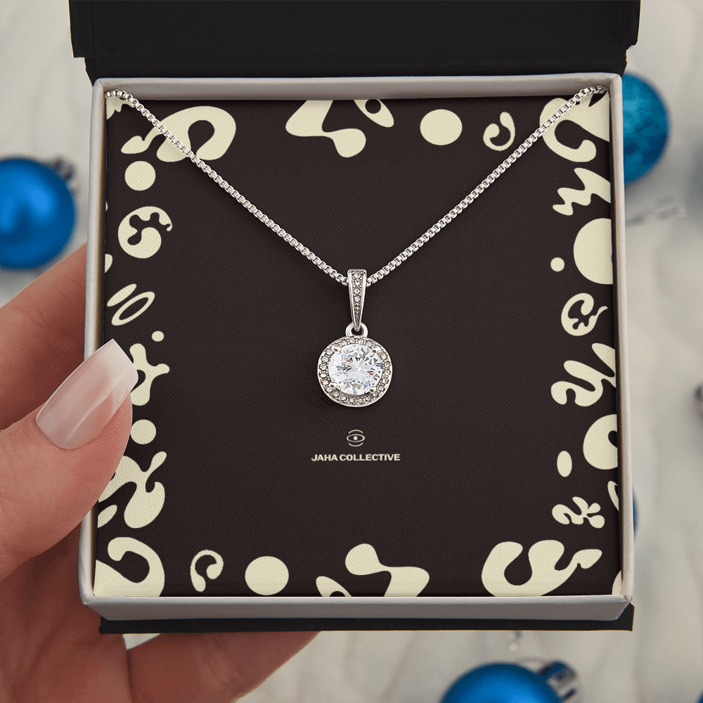 Adorn'd Eternal Hope Necklace - Soft Touch Box