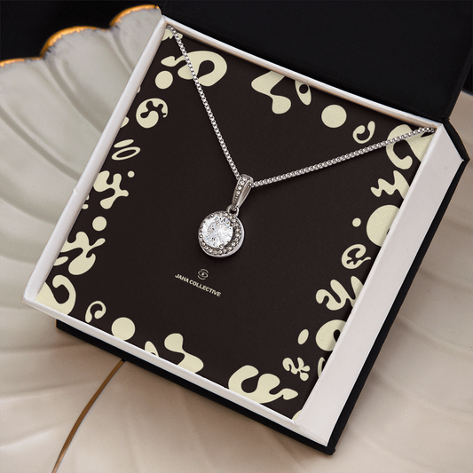 Adorn'd Eternal Hope Necklace - Soft Touch Box