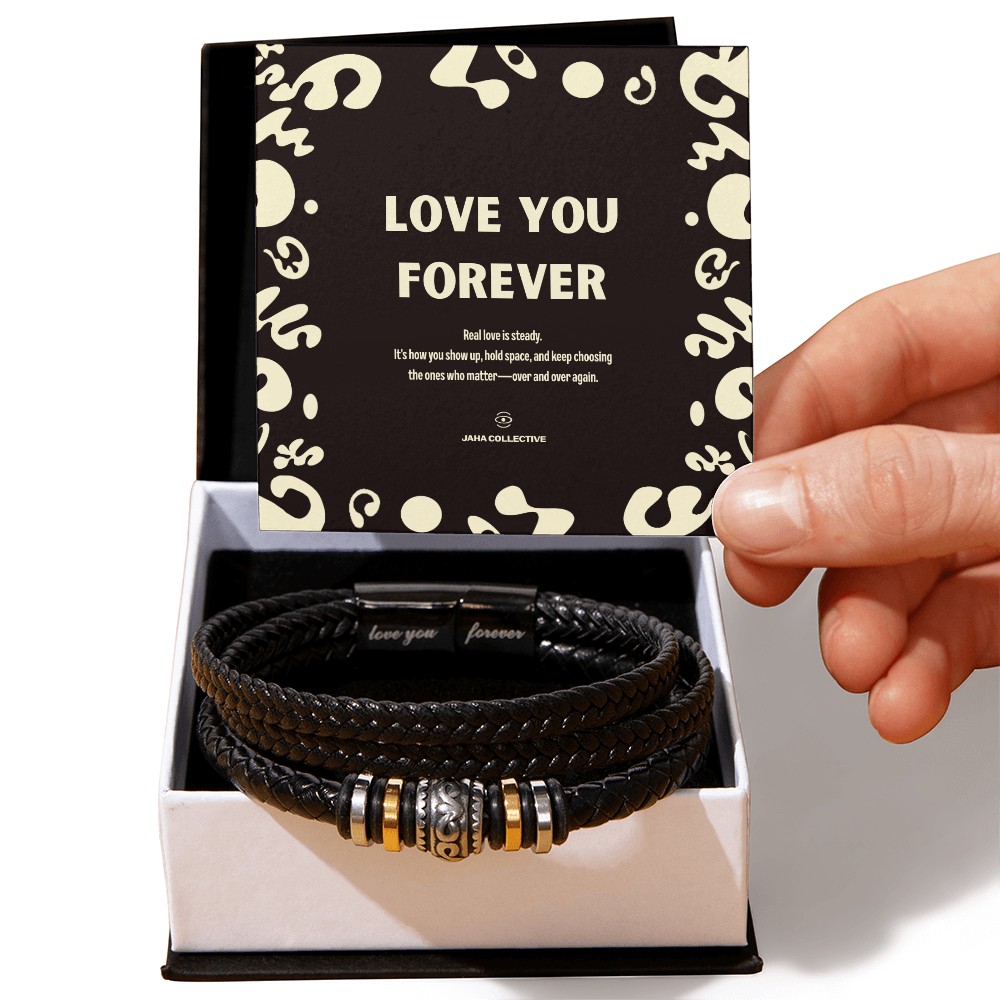 Adorn'd Love You Forever Bracelet - Soft Touch Box