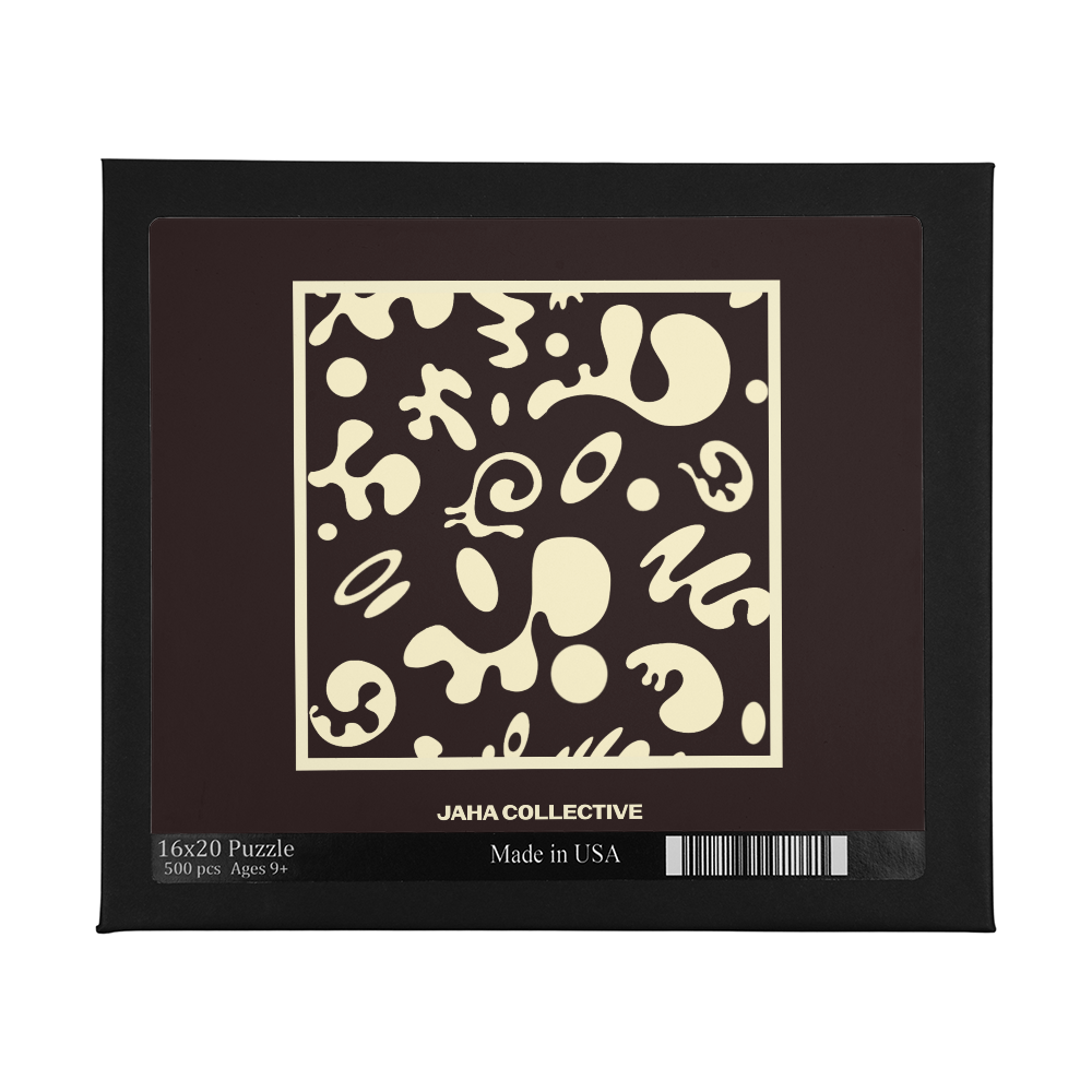 Adorn'd Minimalist Puzzle (Large) - Smoke Signal