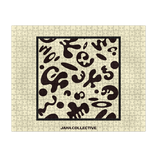 Adorn'd Minimalist Puzzle (Large) - Blank Page