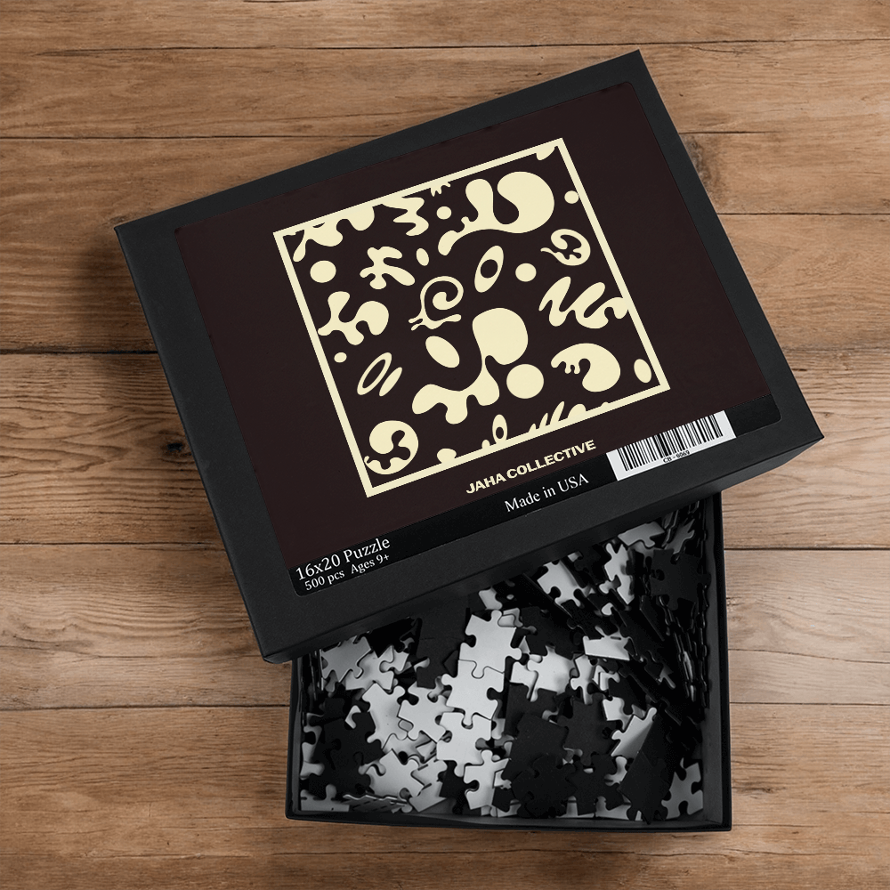Adorn'd Minimalist Puzzle (Large) - Smoke Signal