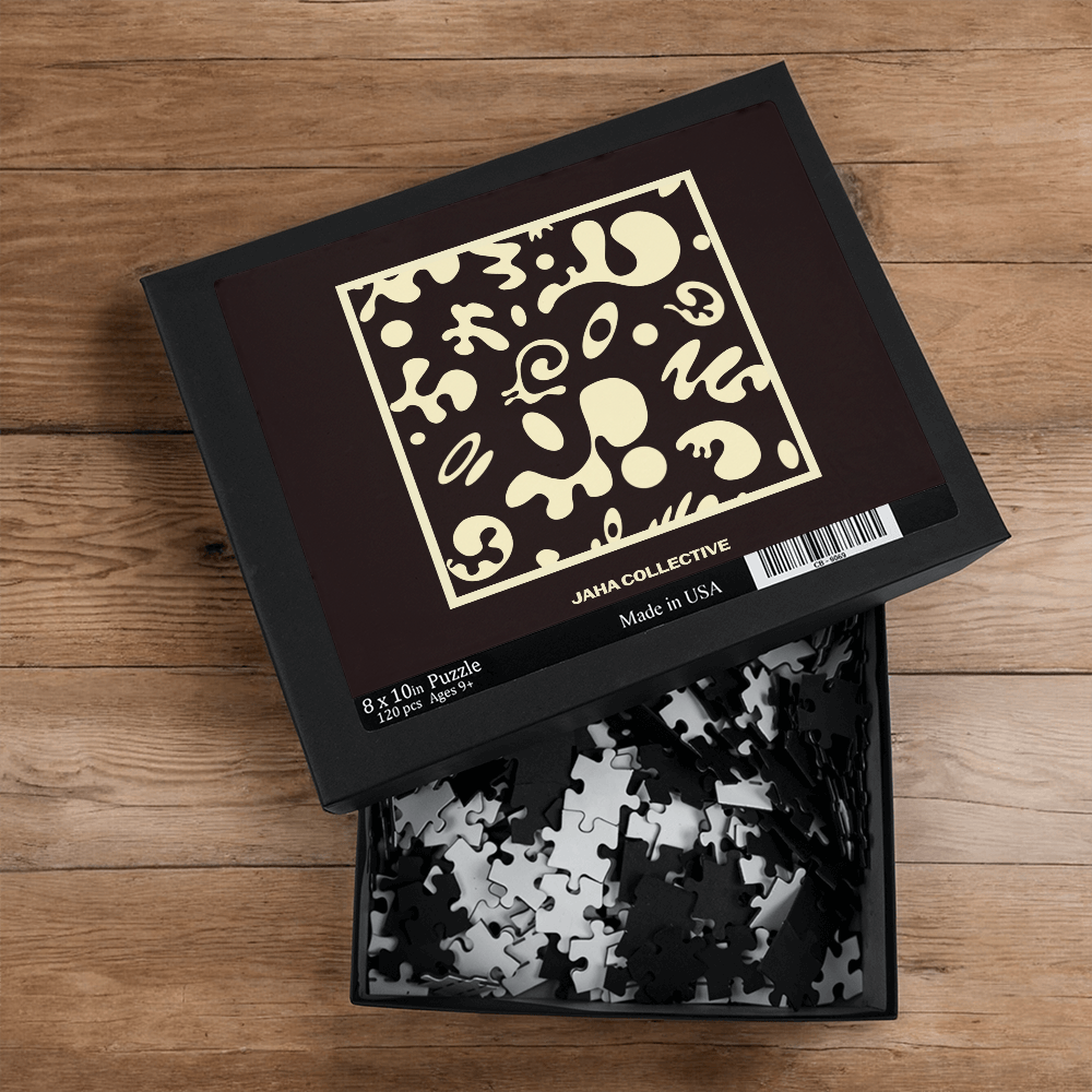 Adorn'd Minimalist Puzzle (Small) - Smoke Signal