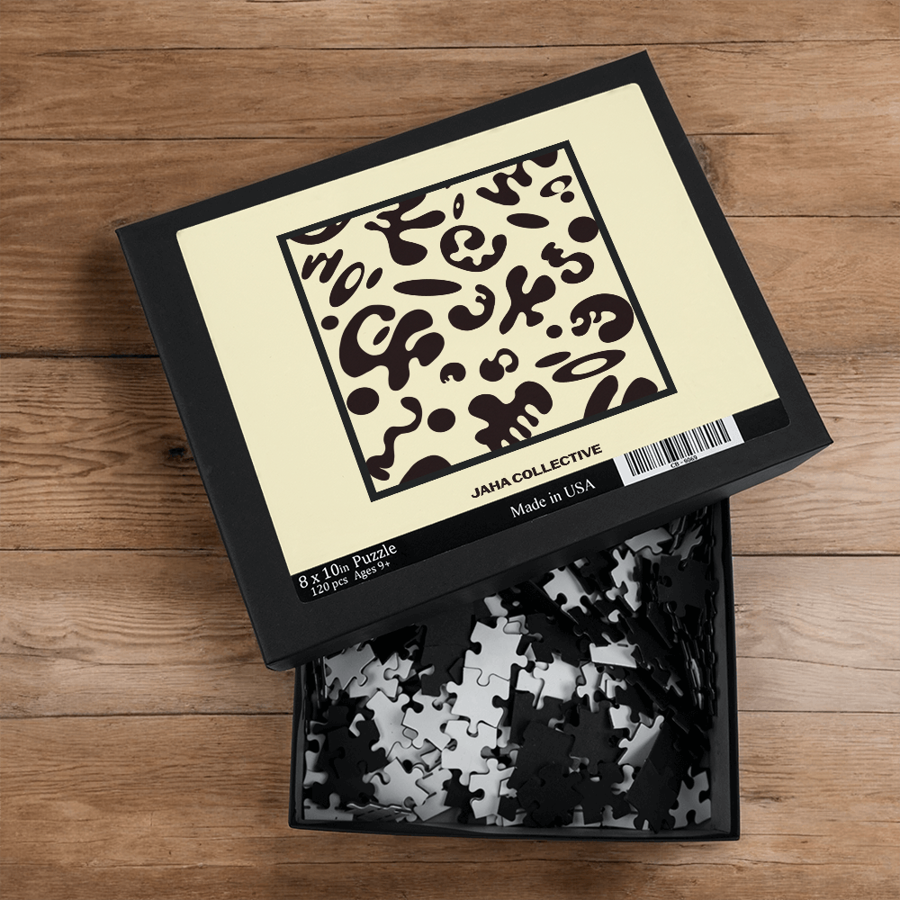 Adorn'd Minimalist Puzzle (Small) - Blank Page