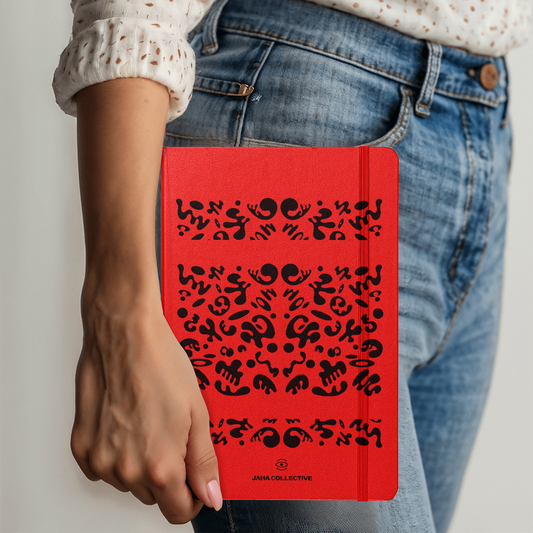 Mirror Work Minimalist Ambassador Bound Journal - Smoke Signal Black