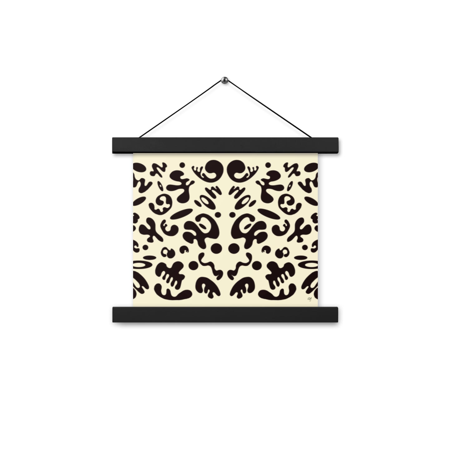 Mirror Work Poster w Hanger - Blank Page