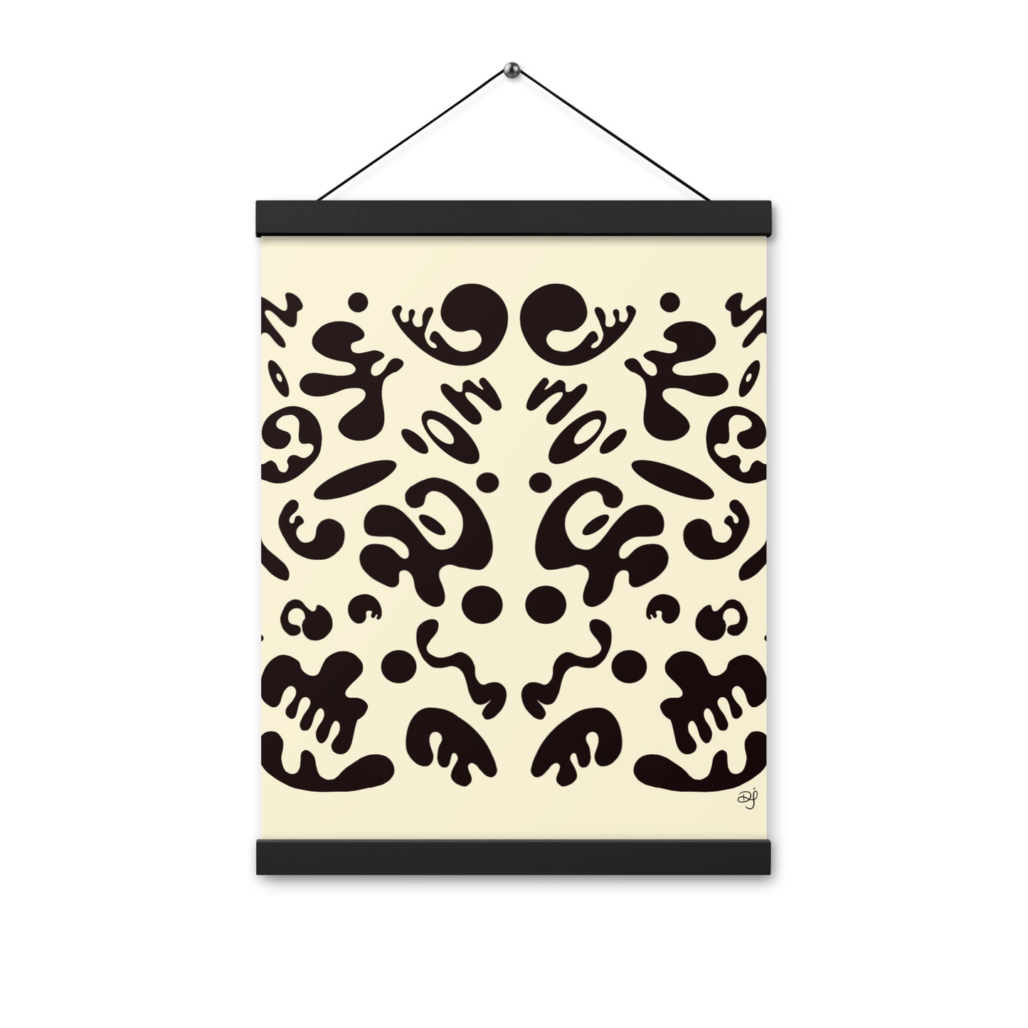 Mirror Work Poster w Hanger - Blank Page
