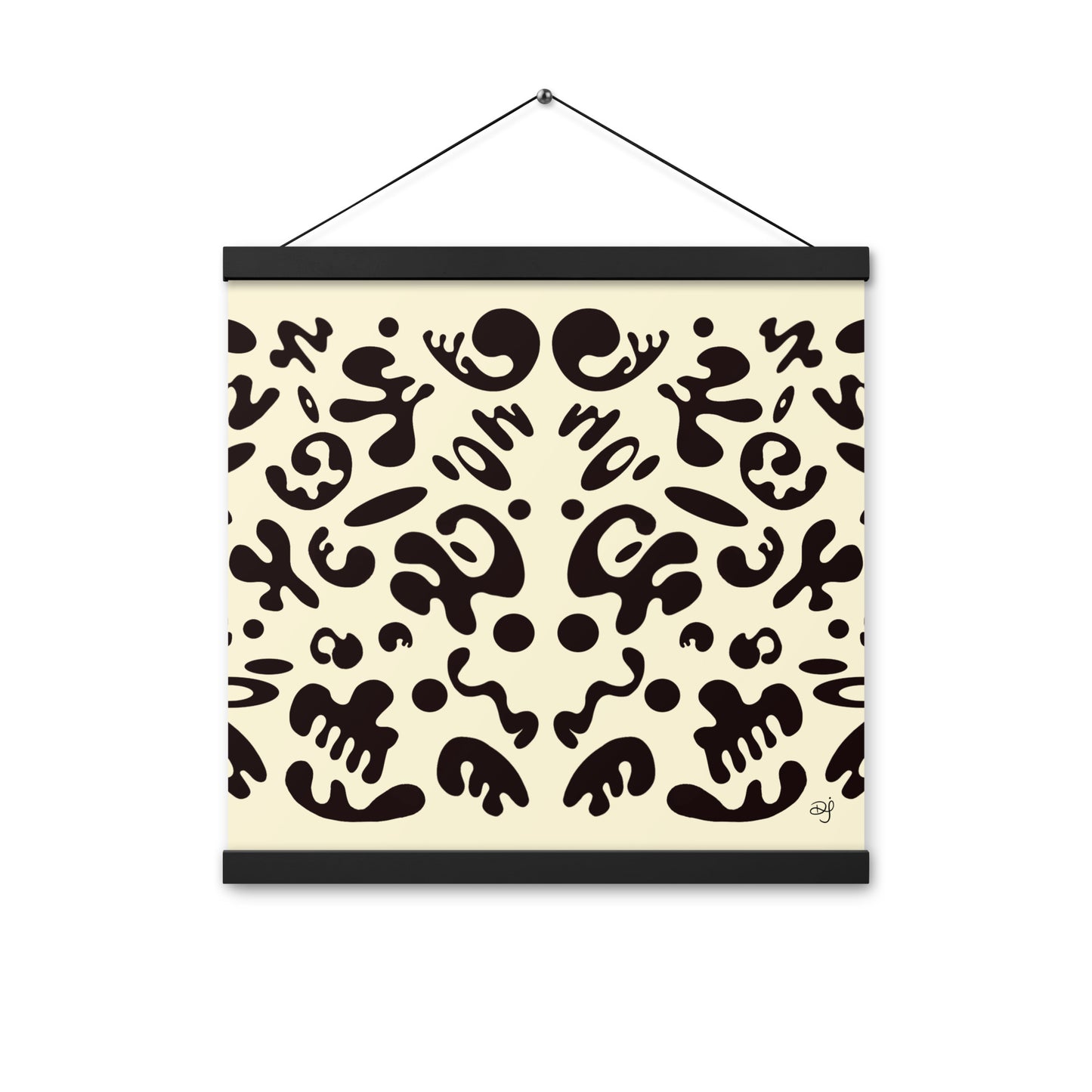 Mirror Work Poster w Hanger - Blank Page