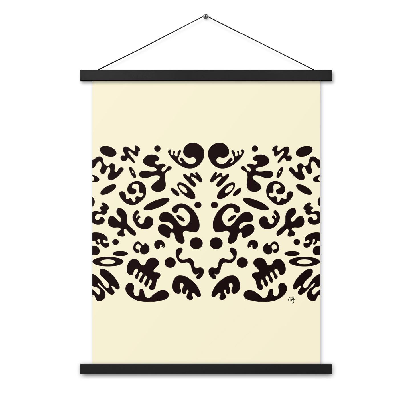 Mirror Work Poster w Hanger - Blank Page