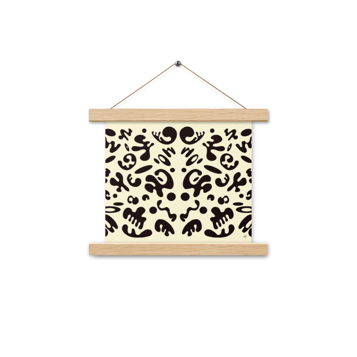 Mirror Work Poster w Hanger - Blank Page