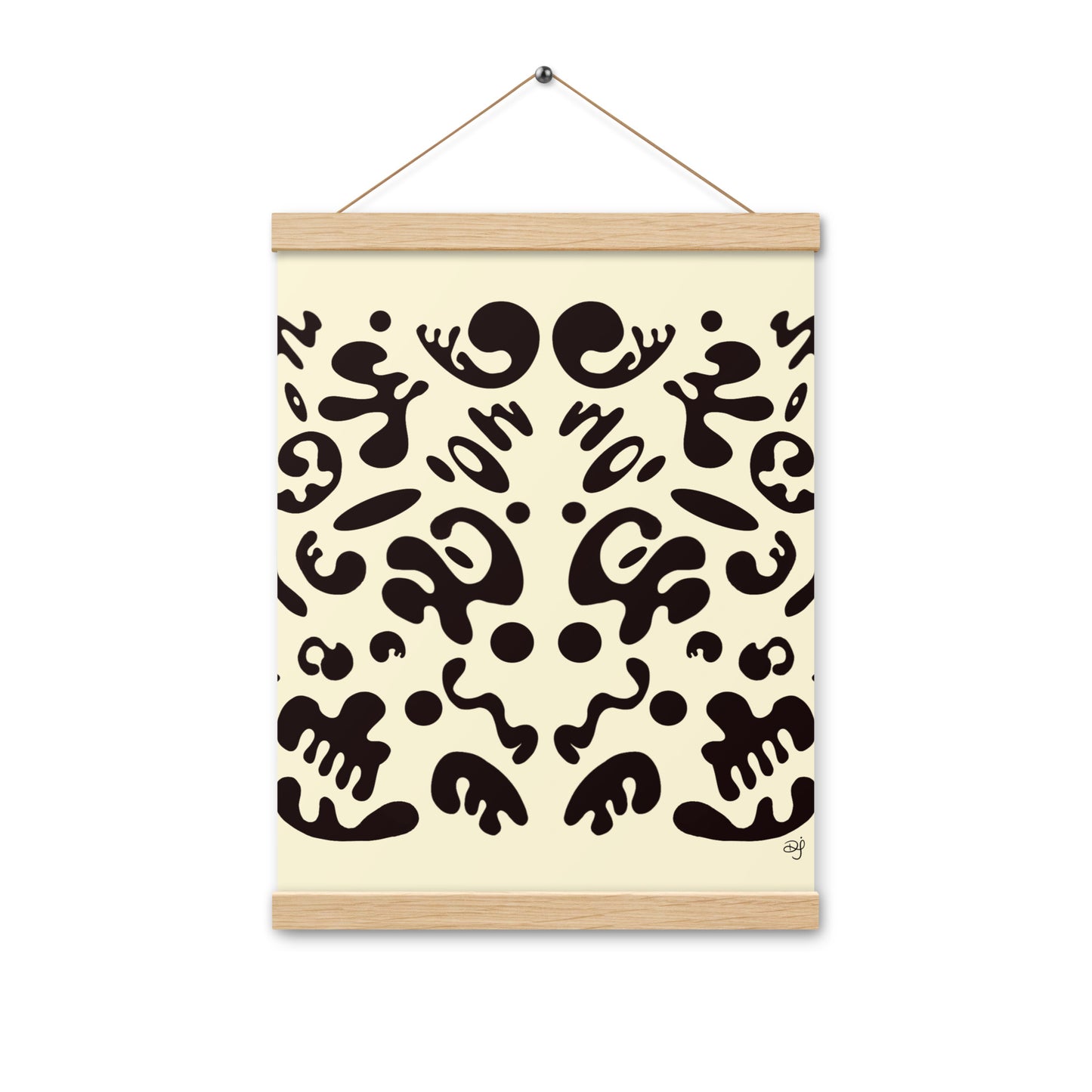 Mirror Work Poster w Hanger - Blank Page