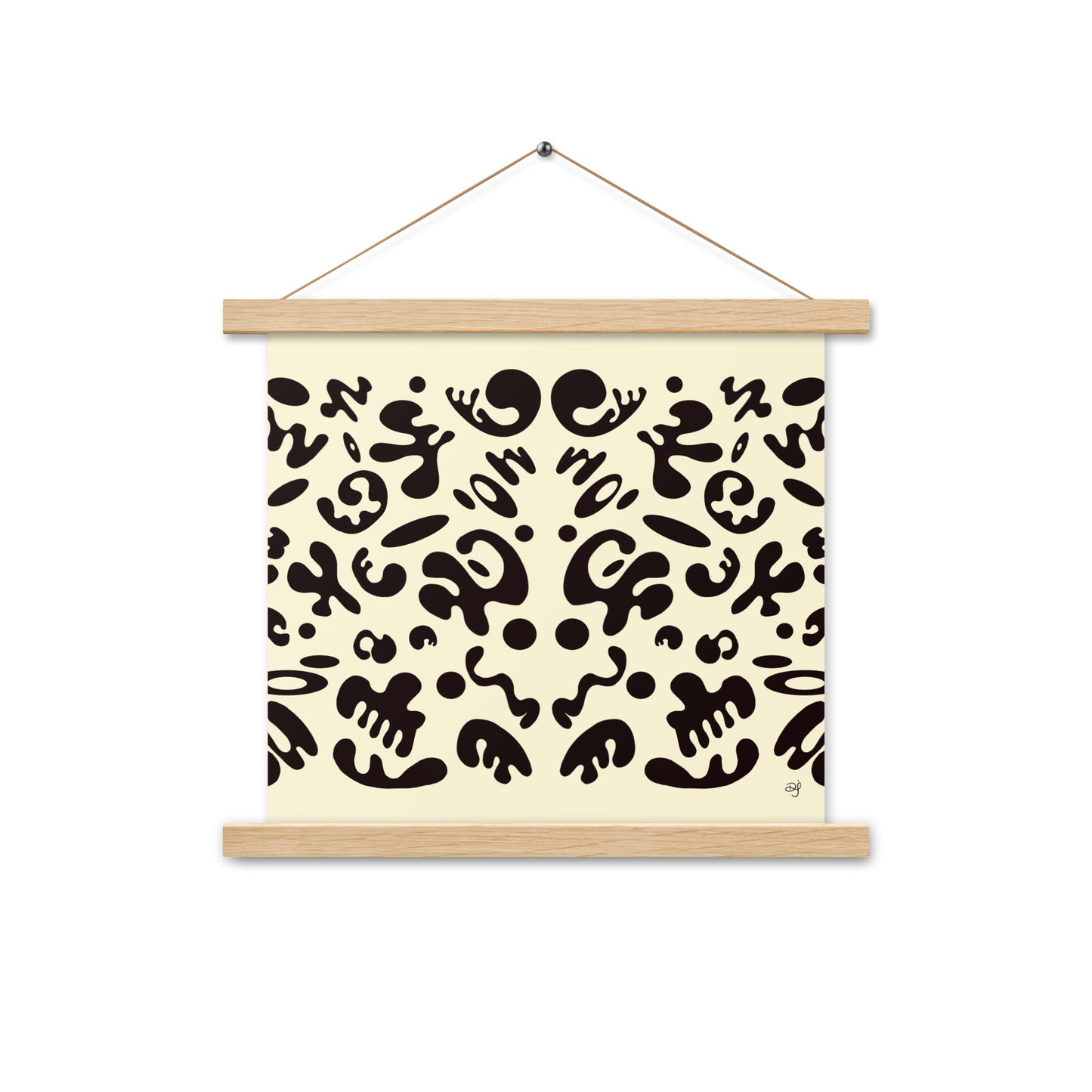 Mirror Work Poster w Hanger - Blank Page