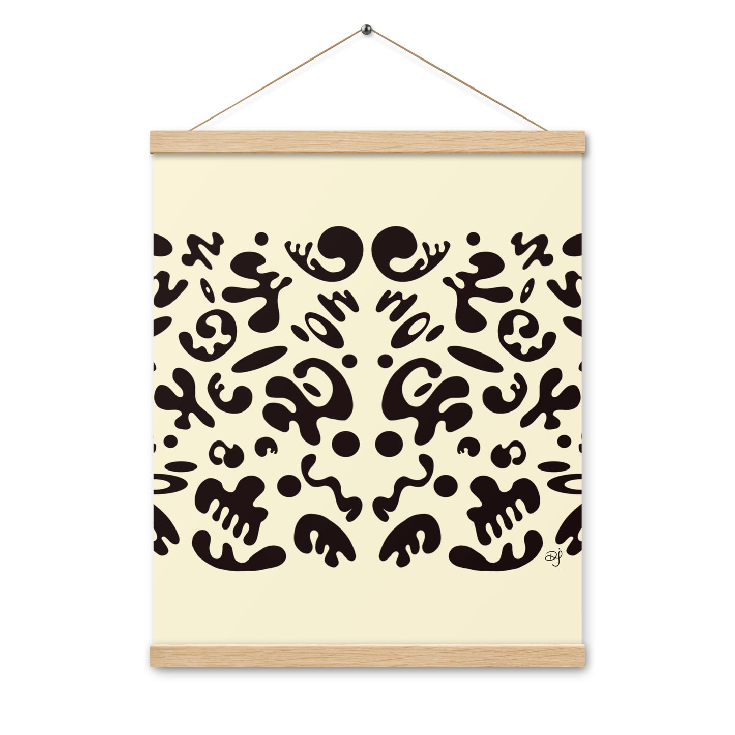 Mirror Work Poster w Hanger - Blank Page