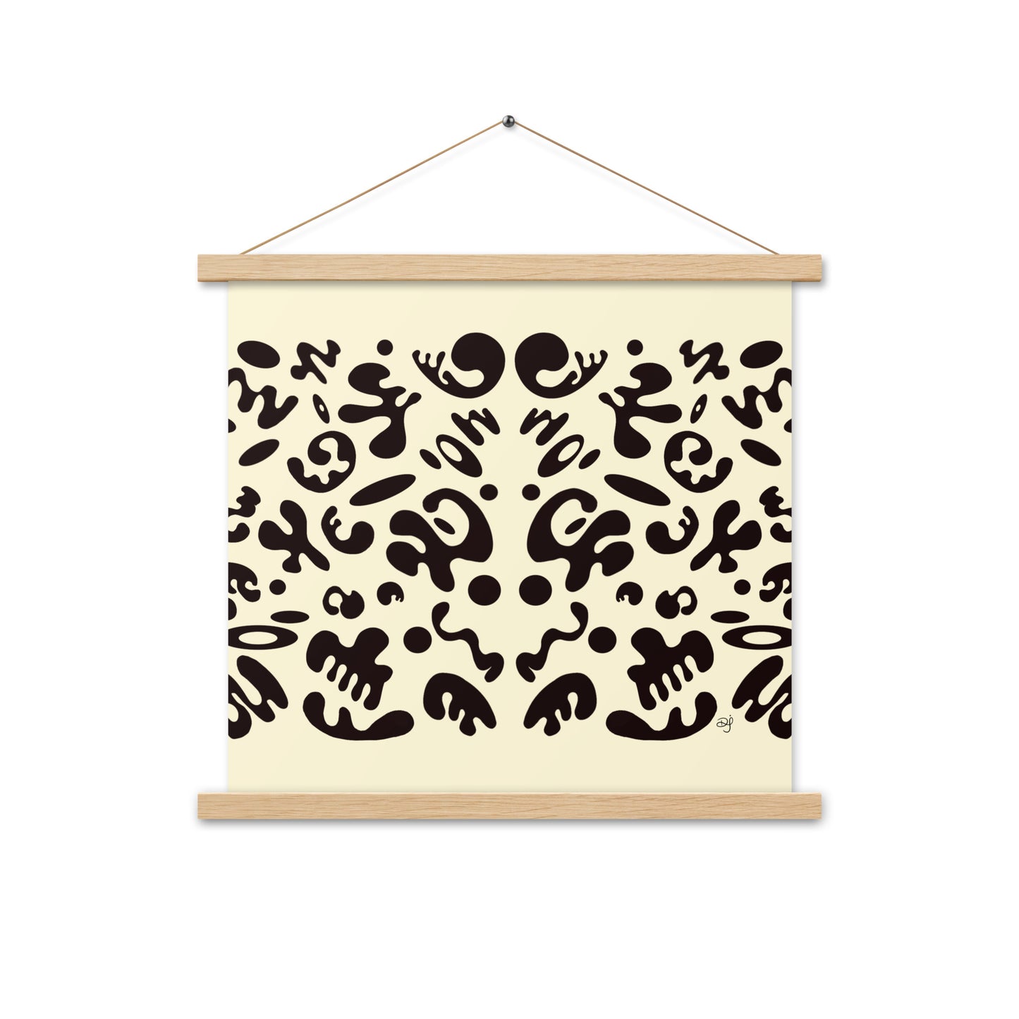 Mirror Work Poster w Hanger - Blank Page