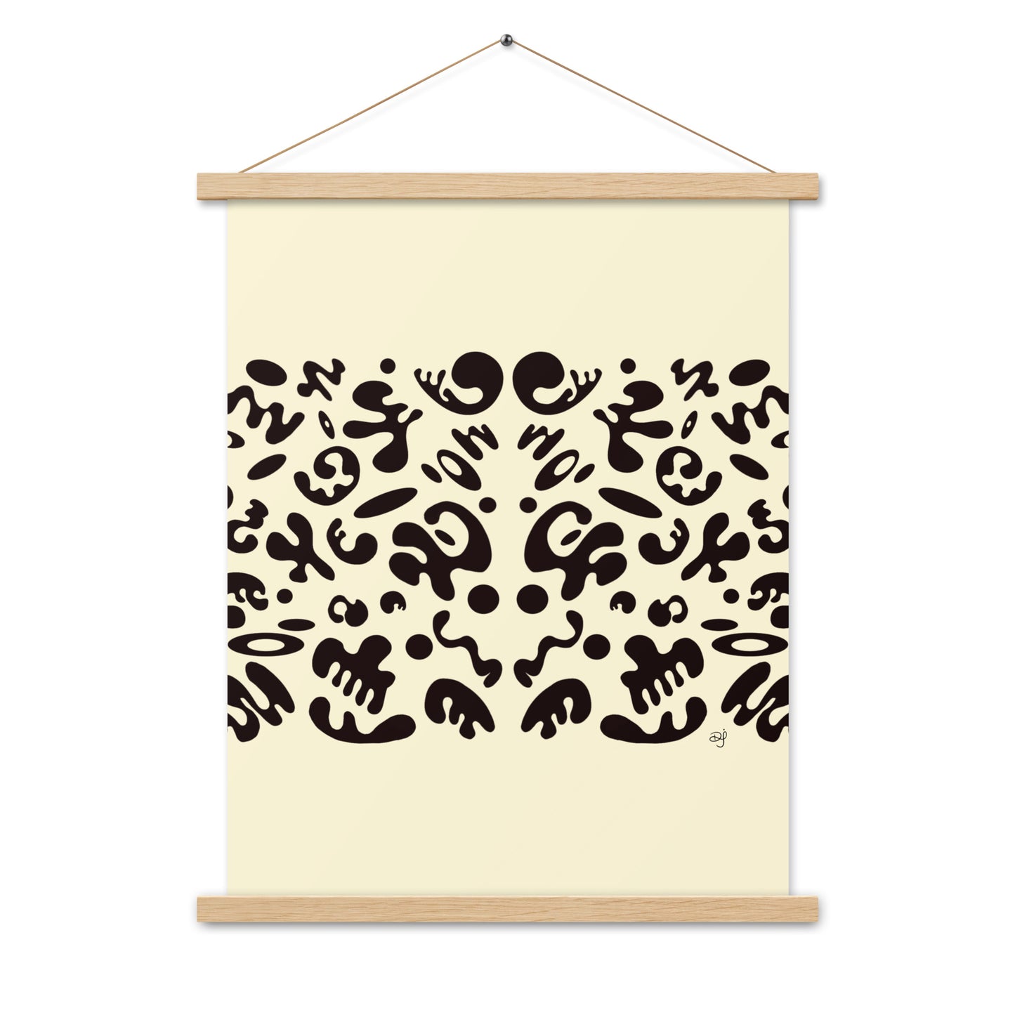 Mirror Work Poster w Hanger - Blank Page