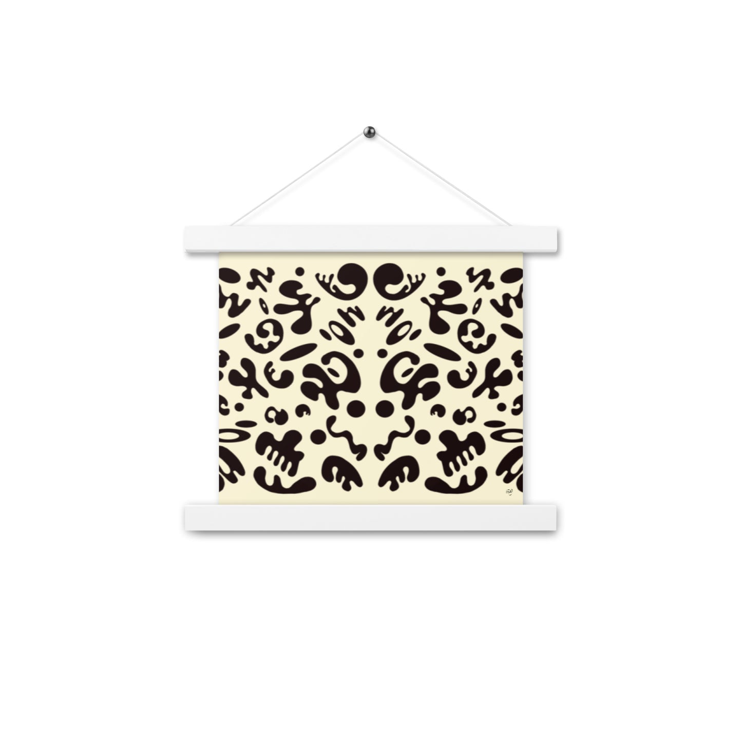 Mirror Work Poster w Hanger - Blank Page