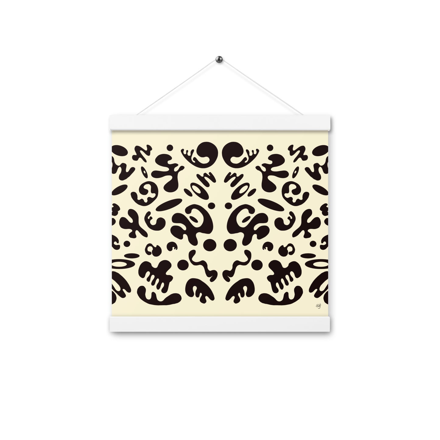 Mirror Work Poster w Hanger - Blank Page