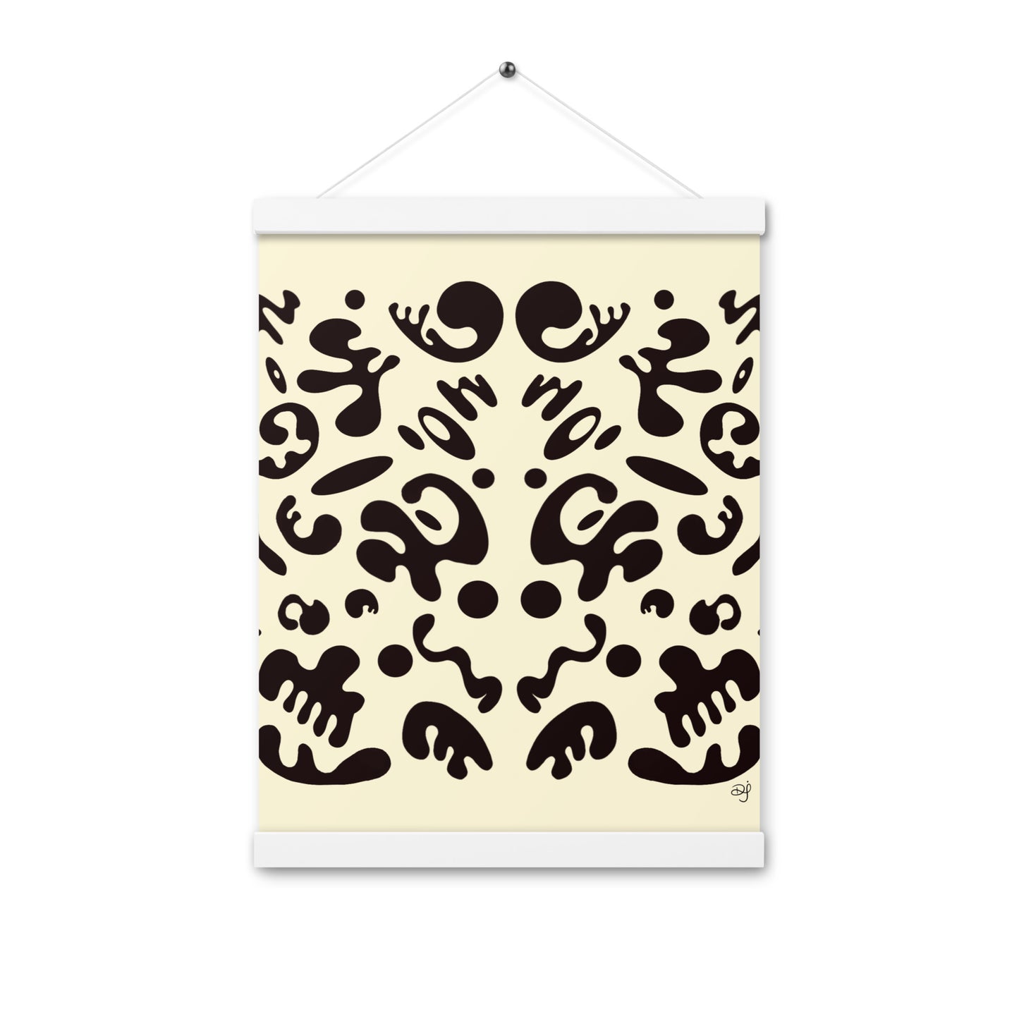 Mirror Work Poster w Hanger - Blank Page