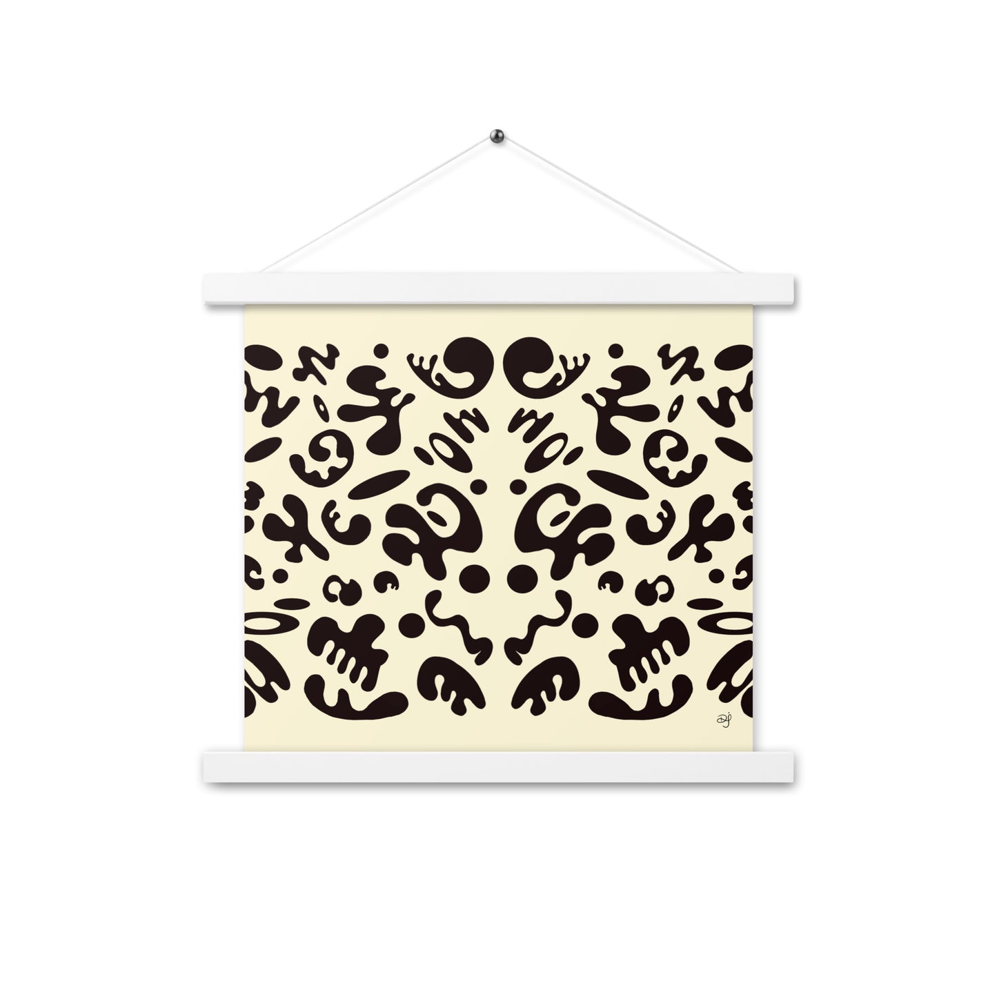 Mirror Work Poster w Hanger - Blank Page