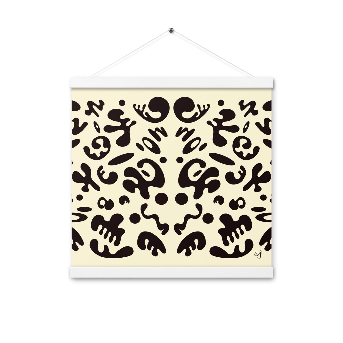 Mirror Work Poster w Hanger - Blank Page