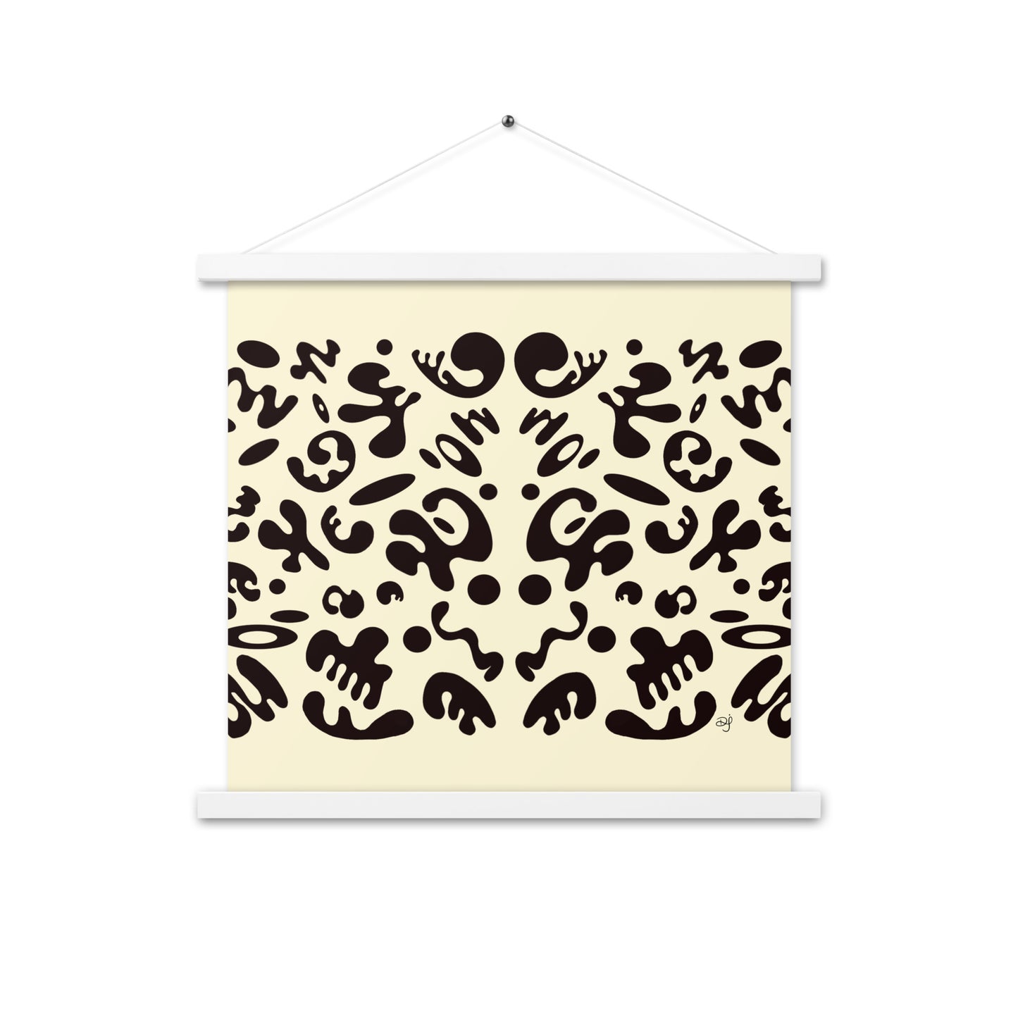 Mirror Work Poster w Hanger - Blank Page