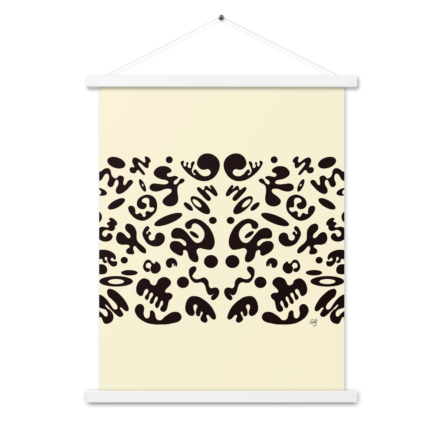 Mirror Work Poster w Hanger - Blank Page