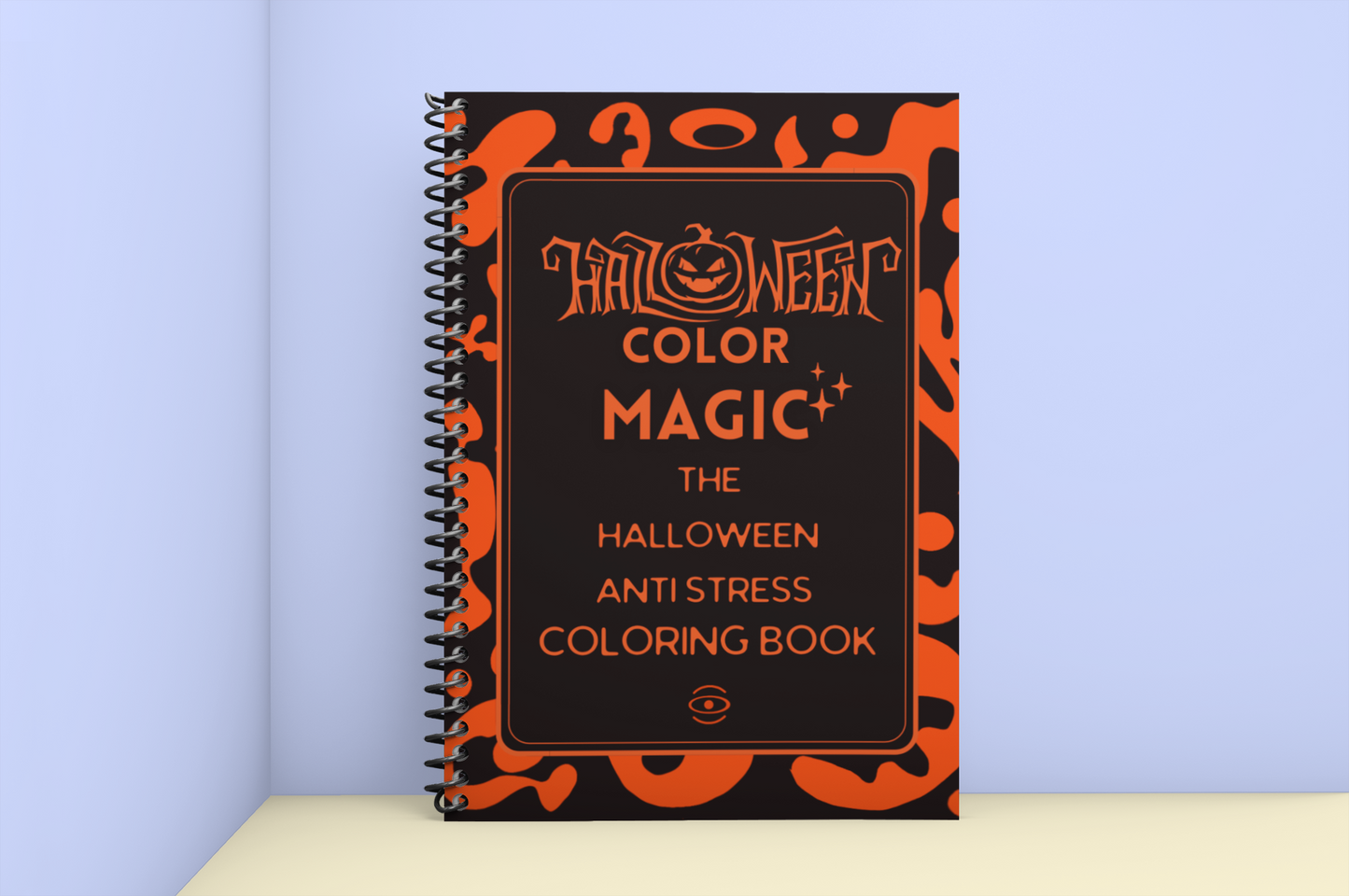 Halloween Color Magic Anti Stress Coloring Book