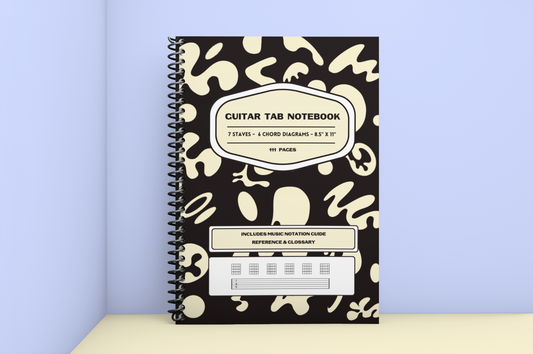 Jaha Musician Guitar Tab Notebook