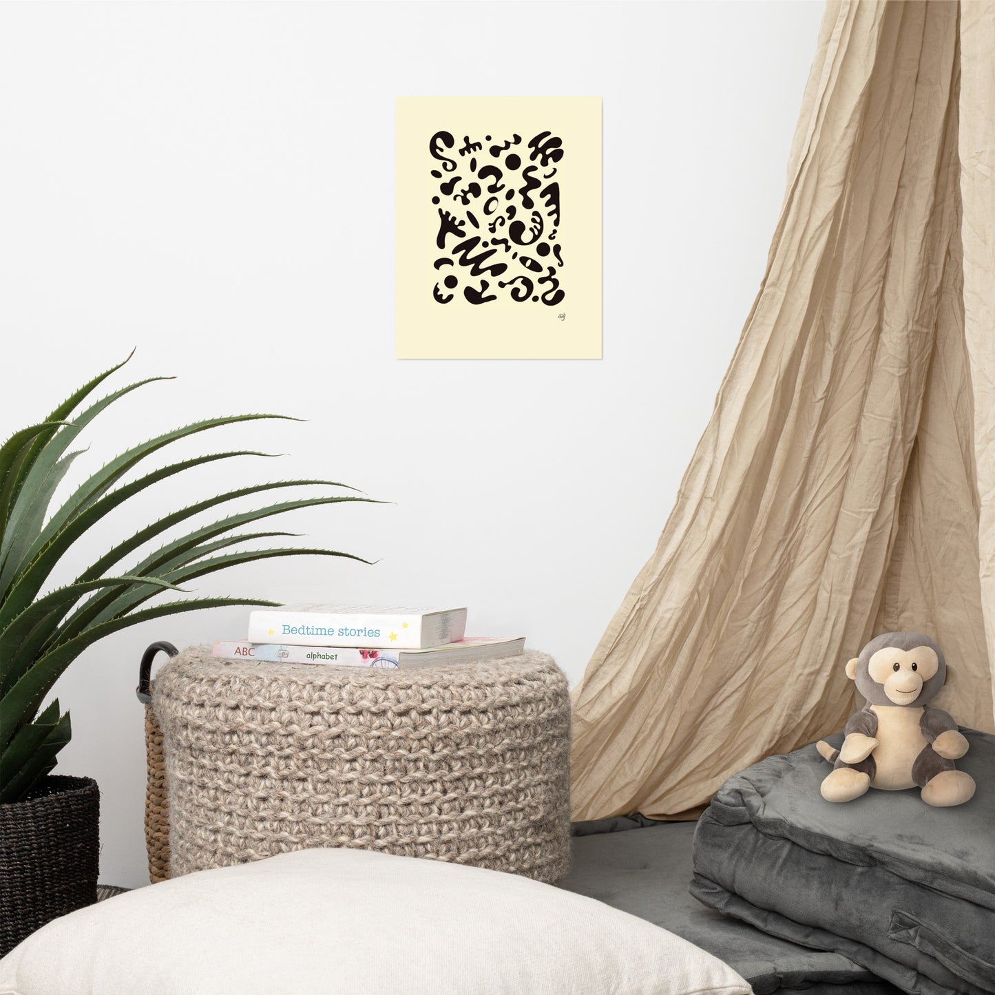 Bright Future Luster Photo Paper Poster - Blank Page