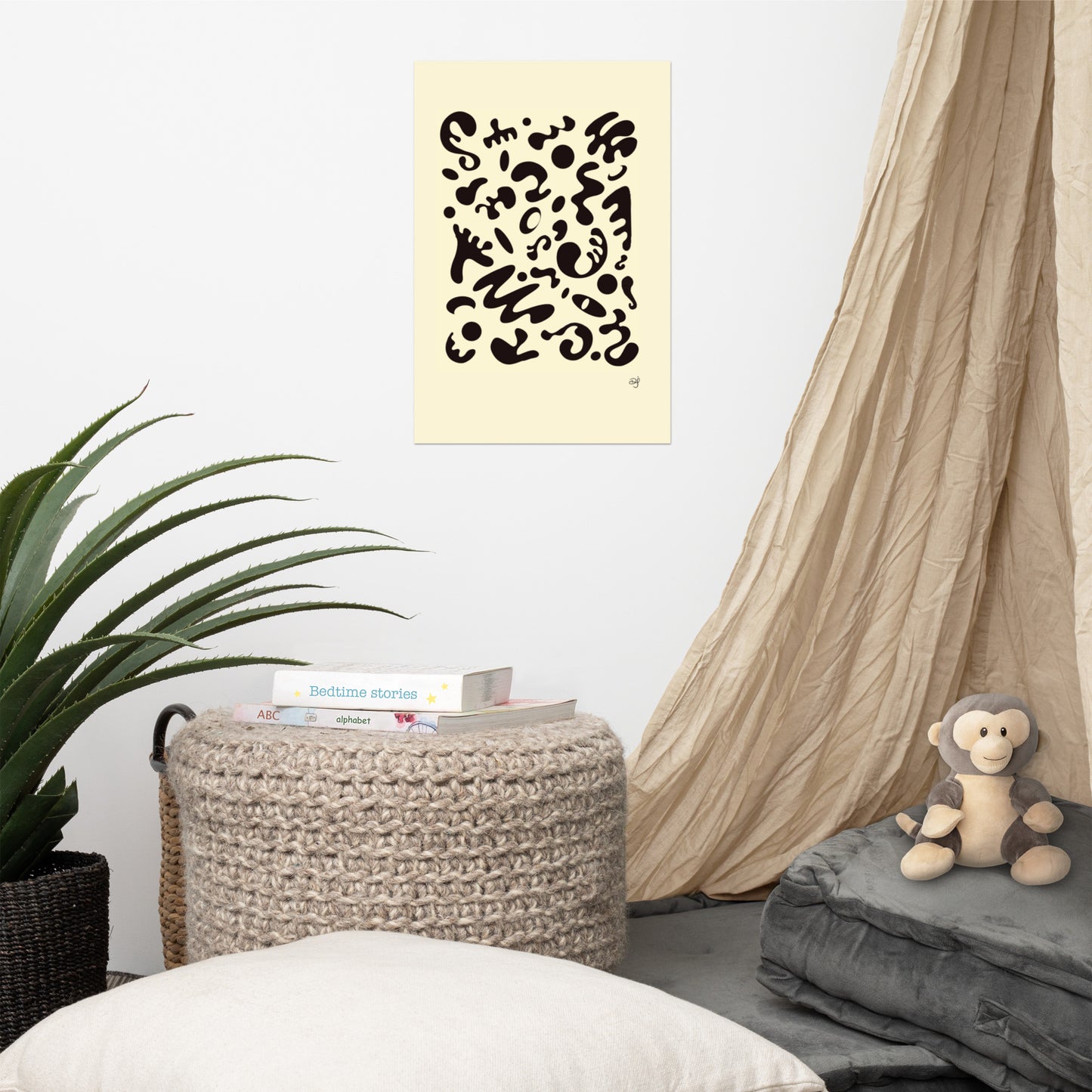 Bright Future Luster Photo Paper Poster - Blank Page