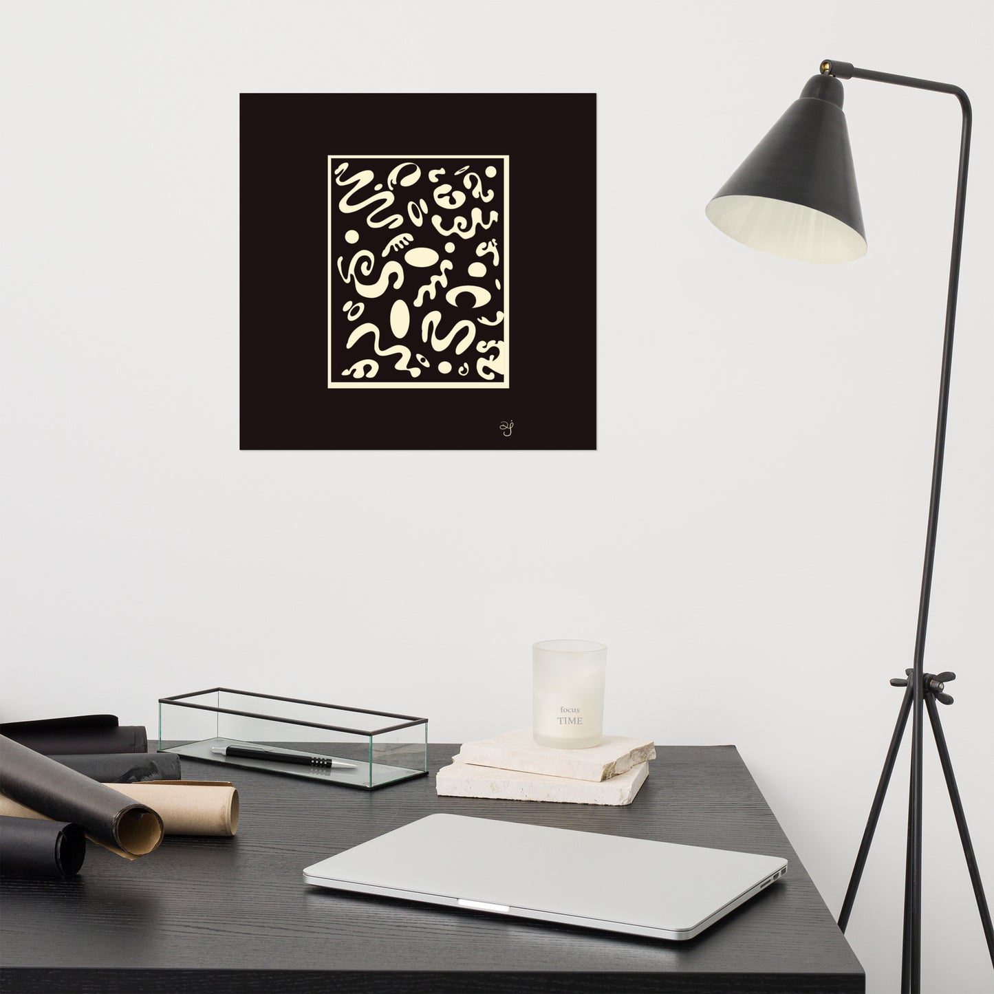 Deep Dream Luster Photo Paper Poster - Smoke Signal