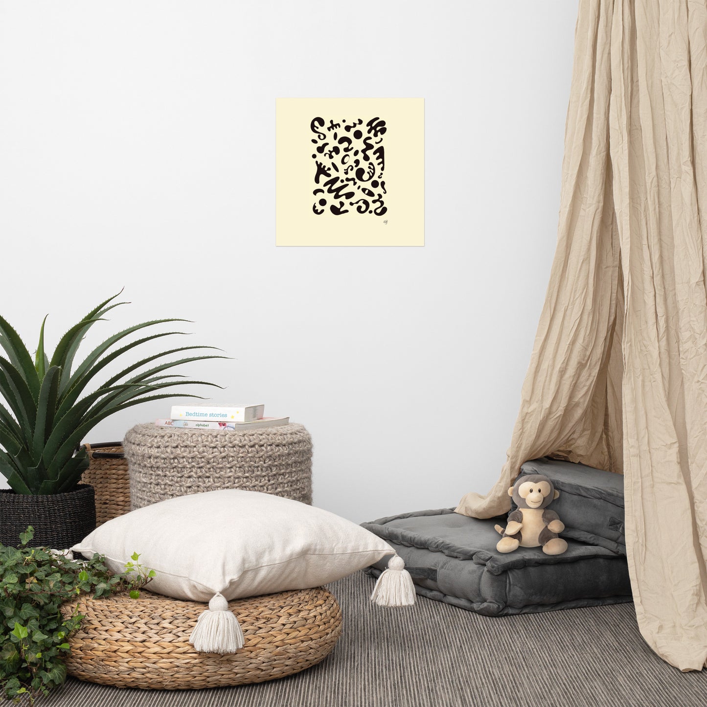 Bright Future Luster Photo Paper Poster - Blank Page