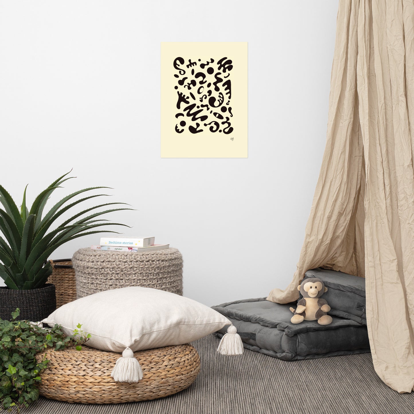 Bright Future Luster Photo Paper Poster - Blank Page