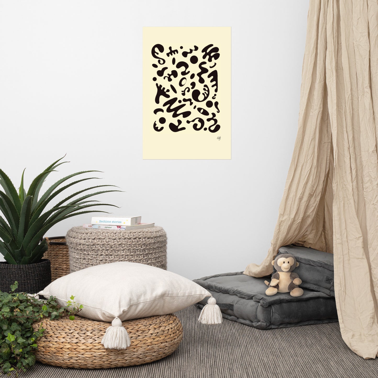 Bright Future Luster Photo Paper Poster - Blank Page