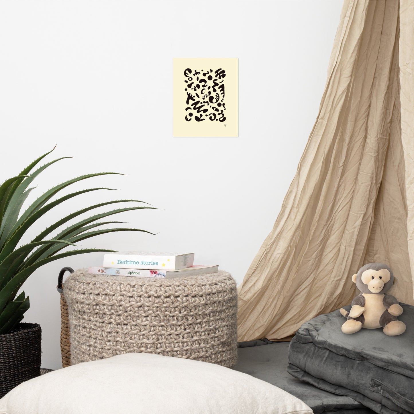 Bright Future Luster Photo Paper Poster - Blank Page