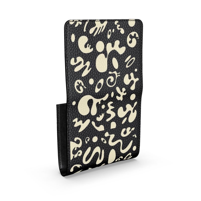 Adorn'd Luxe Small Leather Fold Over Wallet