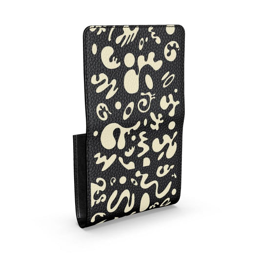 Adorn'd Luxe Small Leather Fold Over Wallet