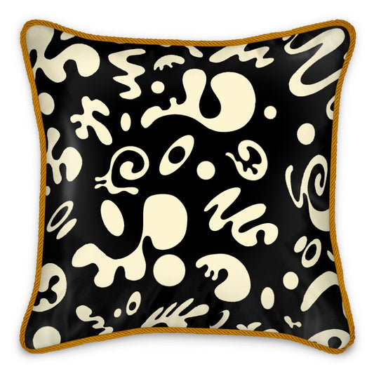 Adorn'd Silk Cushion