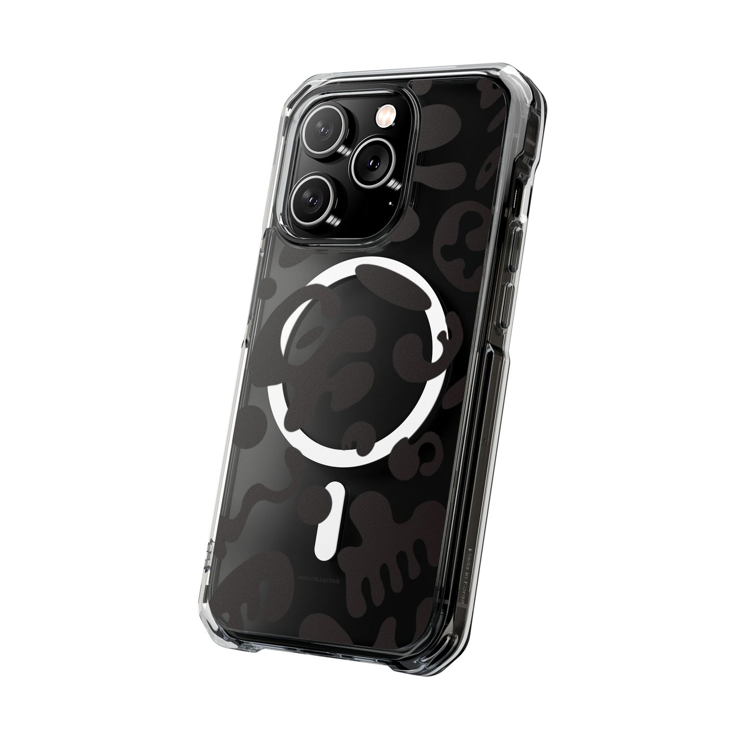 Pure Imagination Clear MagSafe Impact Case - Smoke Signal Black