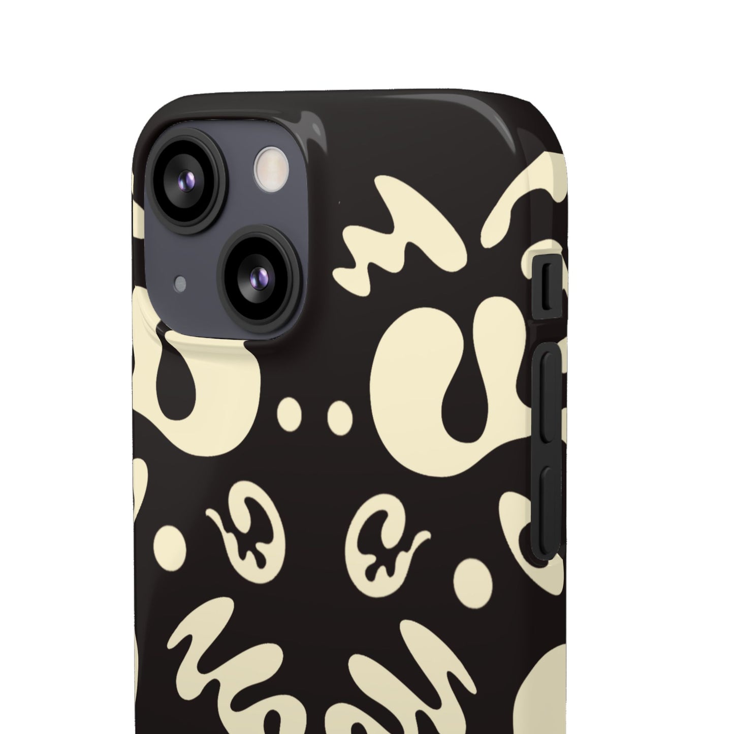 Mirror Work Snap Case - Smoke Signal Black