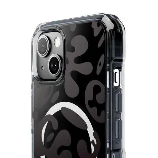 Pure Imagination Clear MagSafe Impact Case - Smoke Signal Black