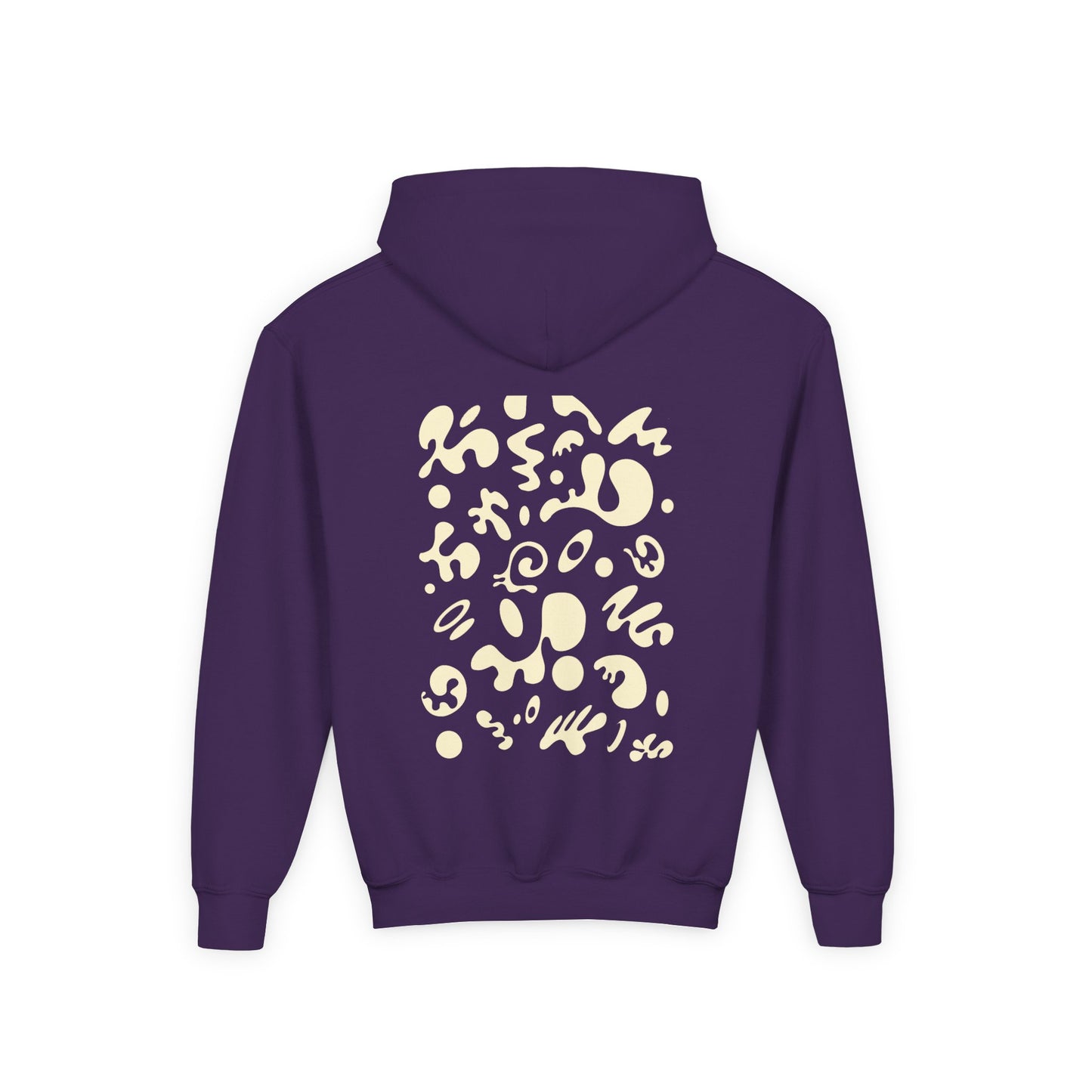 Bright Future Youth Heavy Blend Hooded Sweatshirt - Blank Page