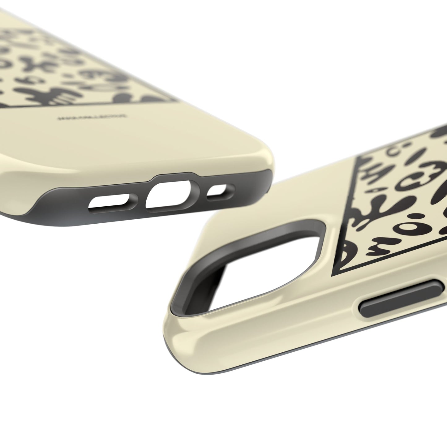 Adorn'd Minimalist Square MagSafe Tough Case - Blank Page