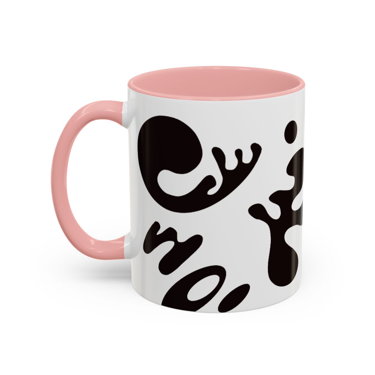 Nourish'd Color Accent Ceramic Mug