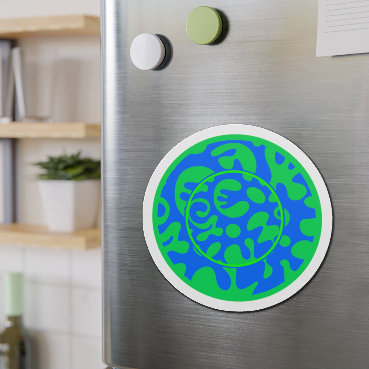 Adorn'd Color Die Cut Magnet - Tide Pool