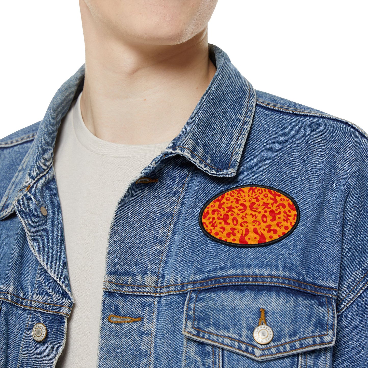 Mirror Work Color Vibrant Iron-On Patches - Heat Theory