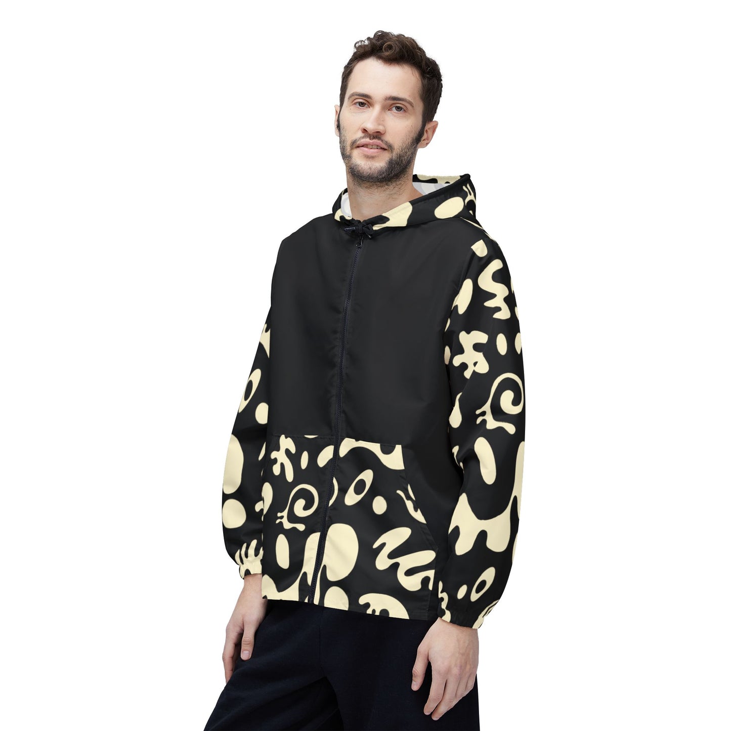 Pure Imagination Graphic Windbreaker Jacket